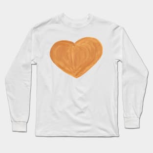 Golden heart Long Sleeve T-Shirt